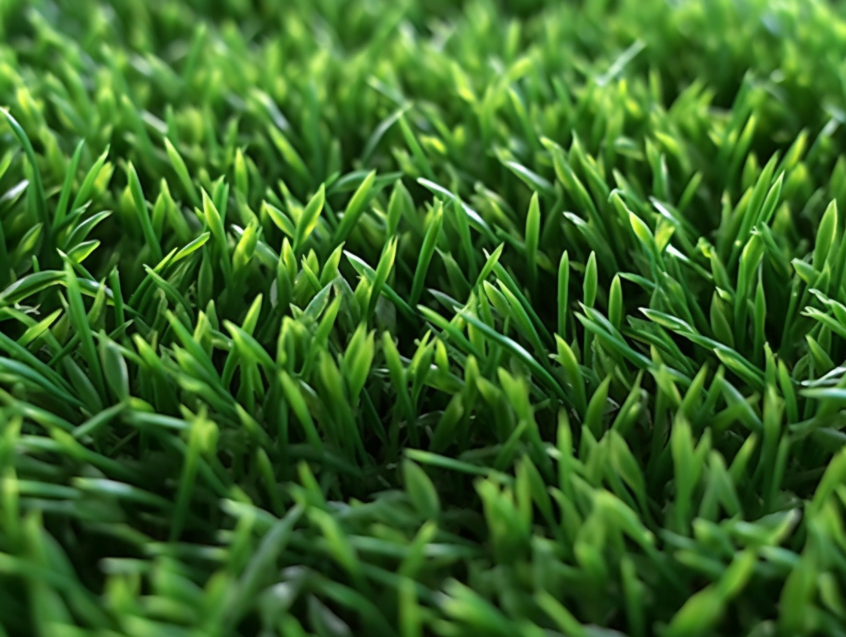 Close up of zoysia grass